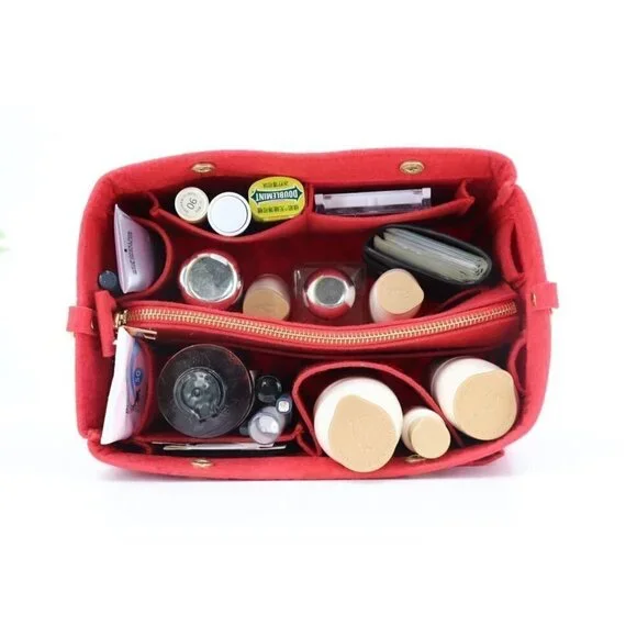 Purse Organizer Insert Neverful GM for Louis Vuitton bags /Speedy 35 Extralarge - Picture 5 of 10